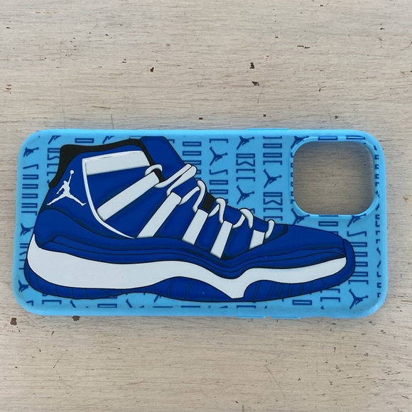 Air Jordan Blue Sneaker Mobile Phone Case Cover - Picture 9 of 9